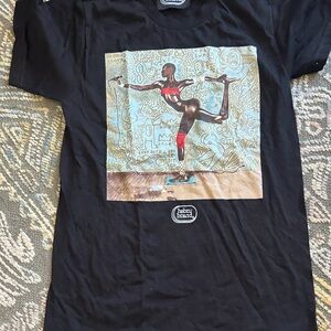 Hebru Brand Grace Jones Black Graphic T-Shirt NWOT